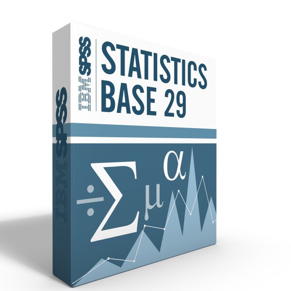 SPSS Statistics Grad Pack 29.0 Base Windows or Mac 6 month License