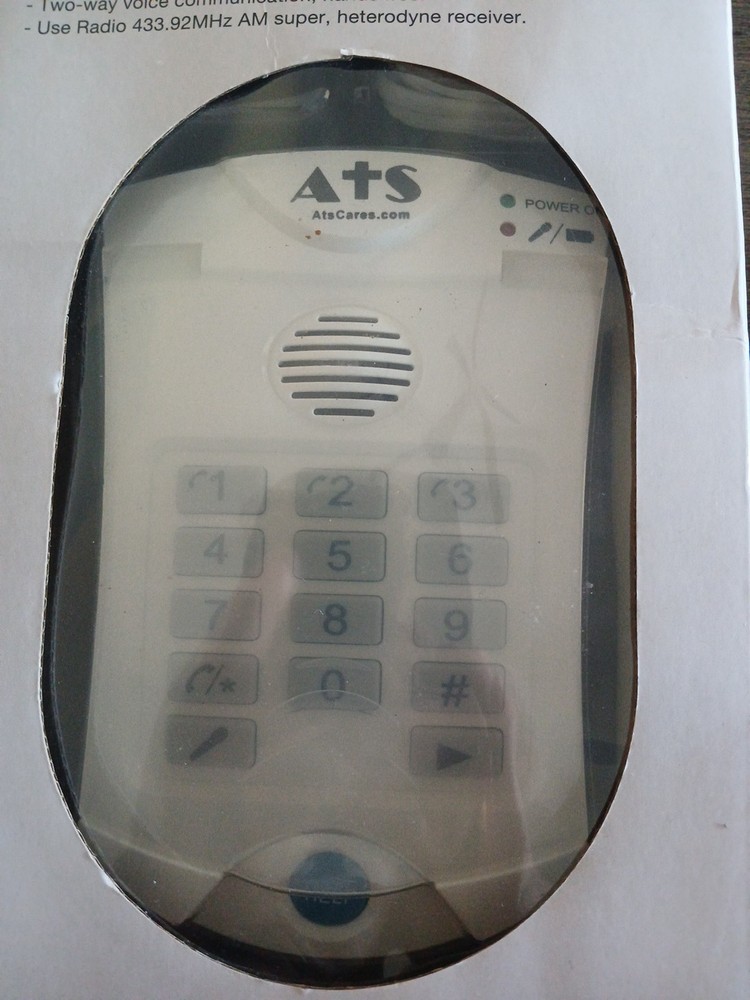 ATS Help Alarm Personal Emergency Call Dialer Auto Dial Assistive Tech Services