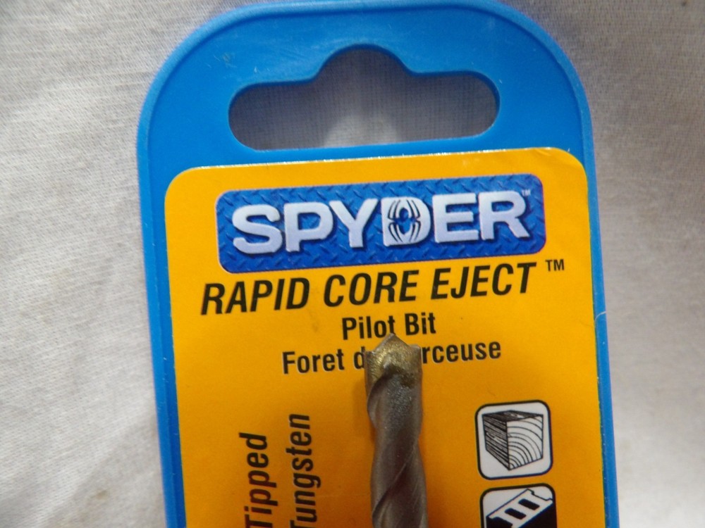 Spyder 3/8" Rapid Core Eject Pilot Bit - Hex 8 - TCT - 600649