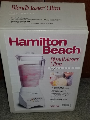 Hamilton Beach Blendmaster Ultra 10 Speed Blender 56oz