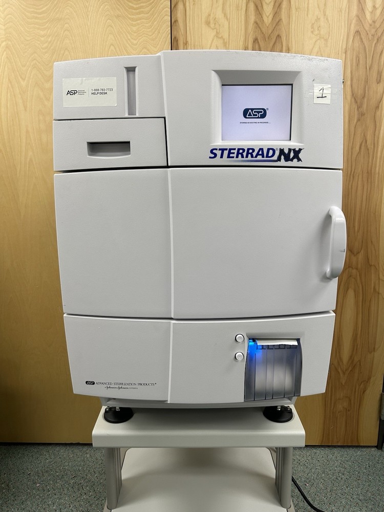 ASP Sterrad NX Plasma Sterilizer System Ref 10033 w/Rolling Cart