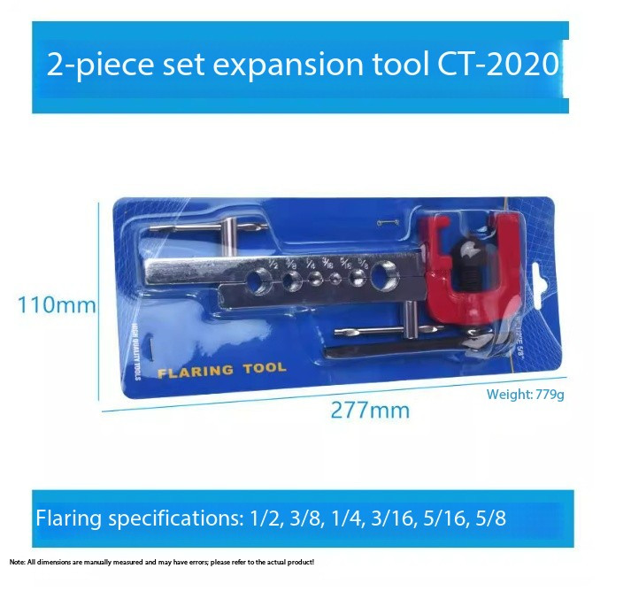 Copper Tube Expander Set Eccentric Expander Refrigeration Maintenance Tool