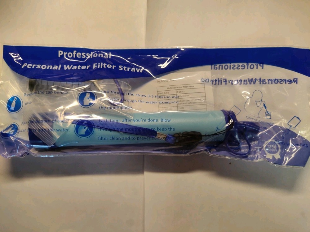 Professional Personal Water Filter Straw