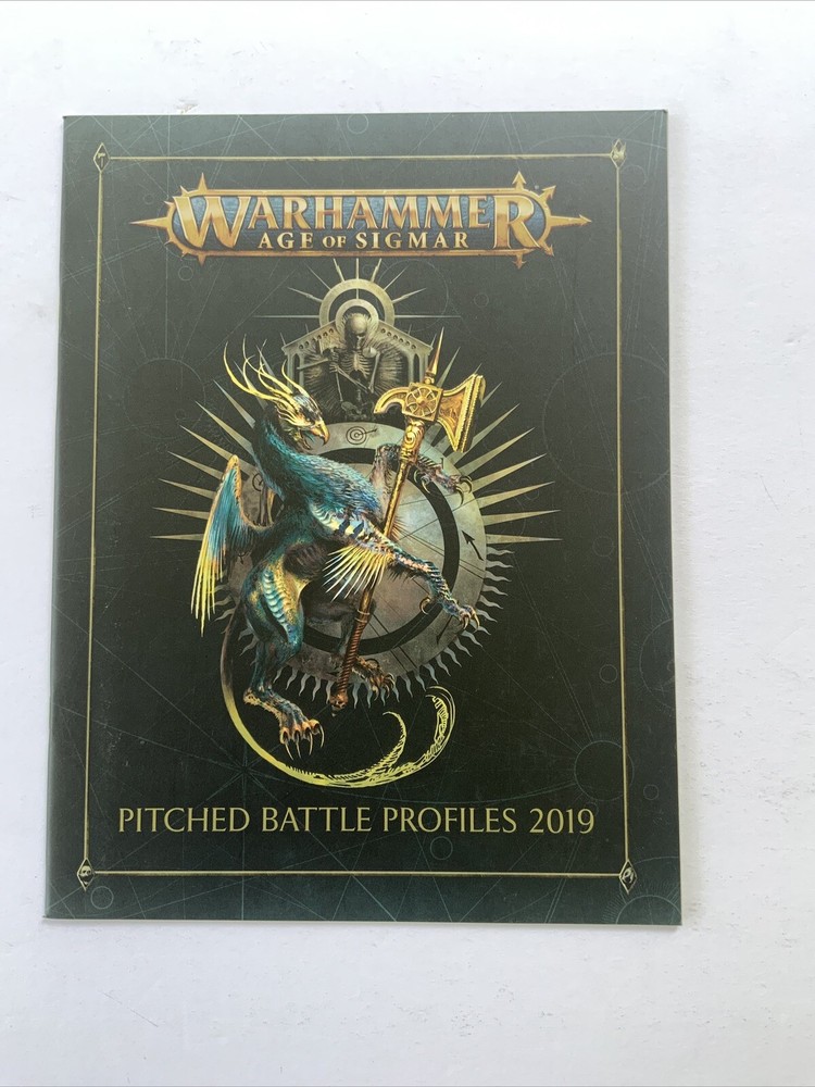 Warhammer Age Of Sigmar Pitched Battle Profiles 2109 Sourcebook