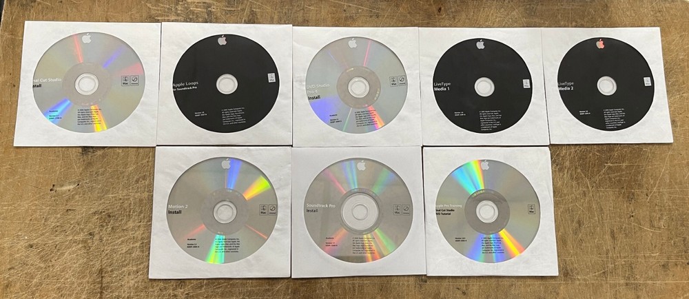 Apple Final Cut Studio Academic (MA290Z/A) w/2 Licenses