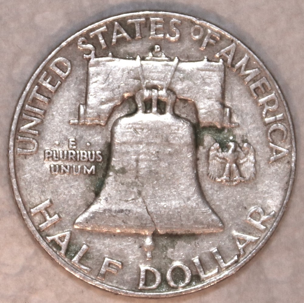 1960-D FRANKLIN HALF DOLLAR - Extra Fine - #2293EB