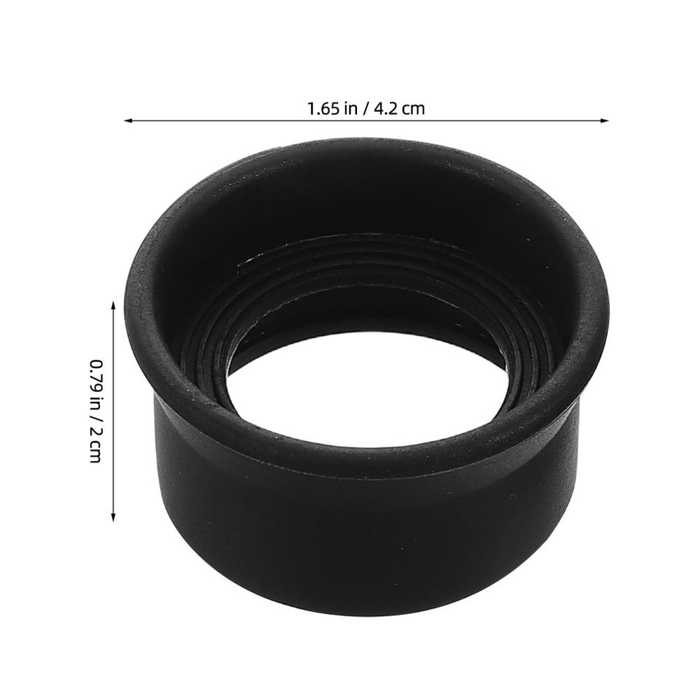 3 Pcs Scope Lens Caps Telescope Eyepiece Protector Microscope Cups