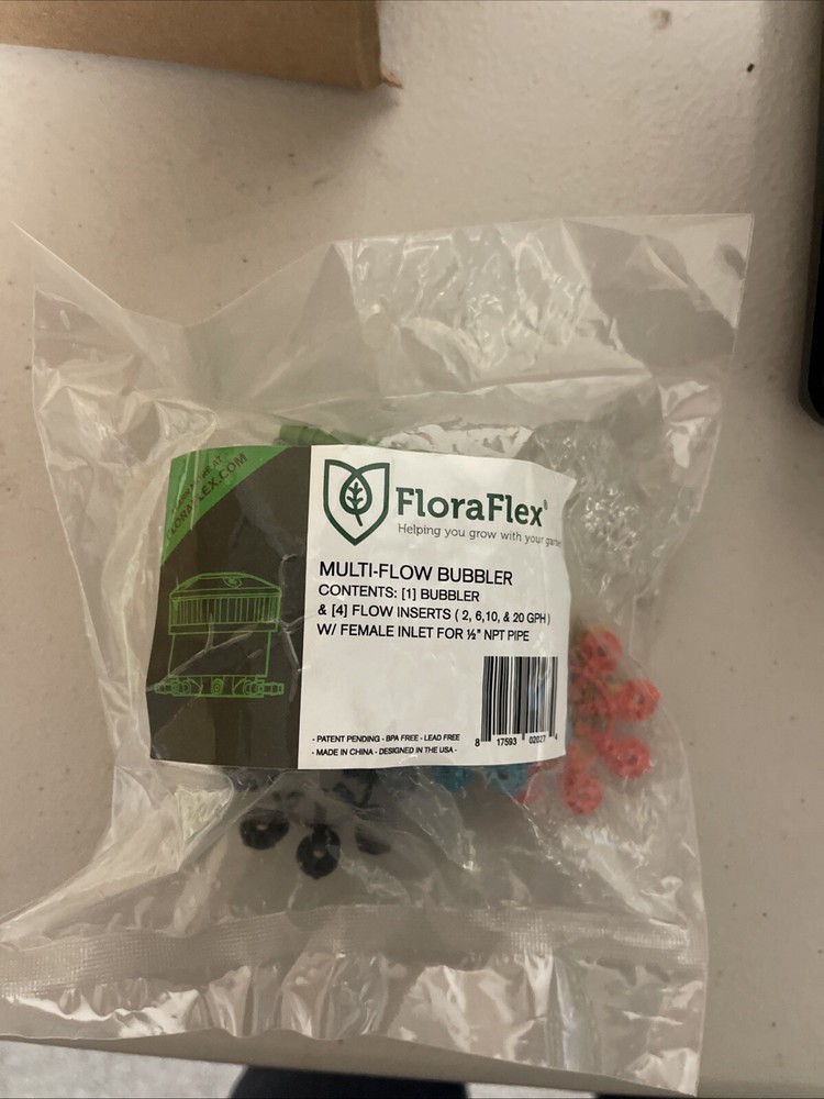 FloraFlex Multi-Flow Bubbler