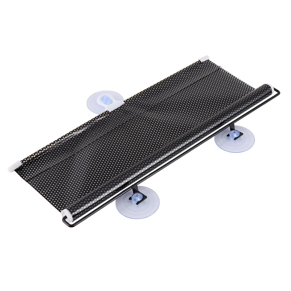 2 Packs Retractable Auto Sun Shade Cover Car Side Window Roller Visor Shield