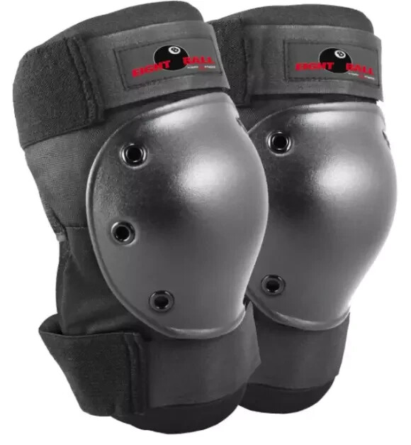 EIGHT BALL YOUTH 3 PACK PAD SET, BLACK *DISTRESSED PKG*