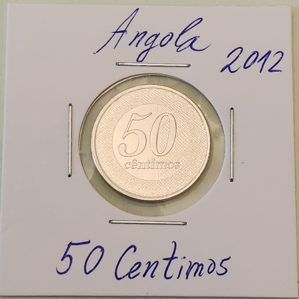 Angola coin, 50 Centimos, 2012