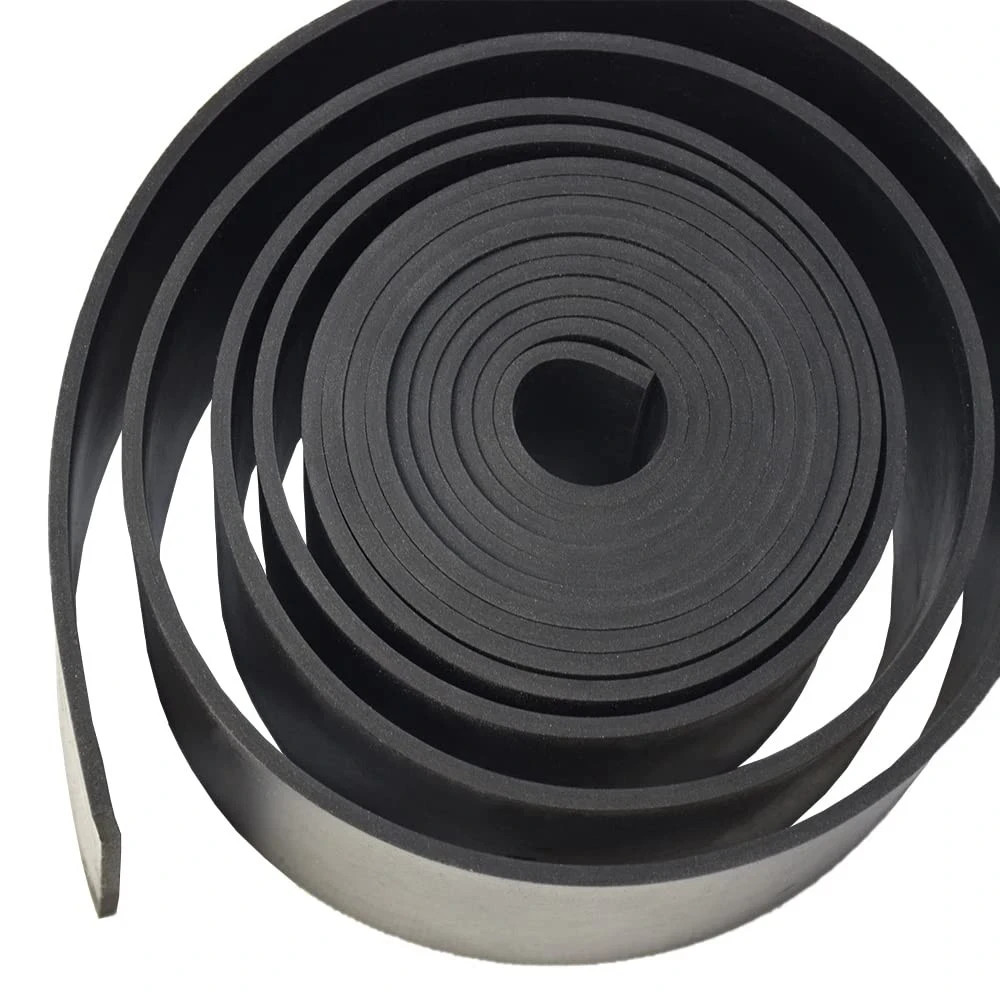 Rubber Strips 18 (.125) Thick X 3 Wide X 10_ Long, Solid Rubber Rolls Use