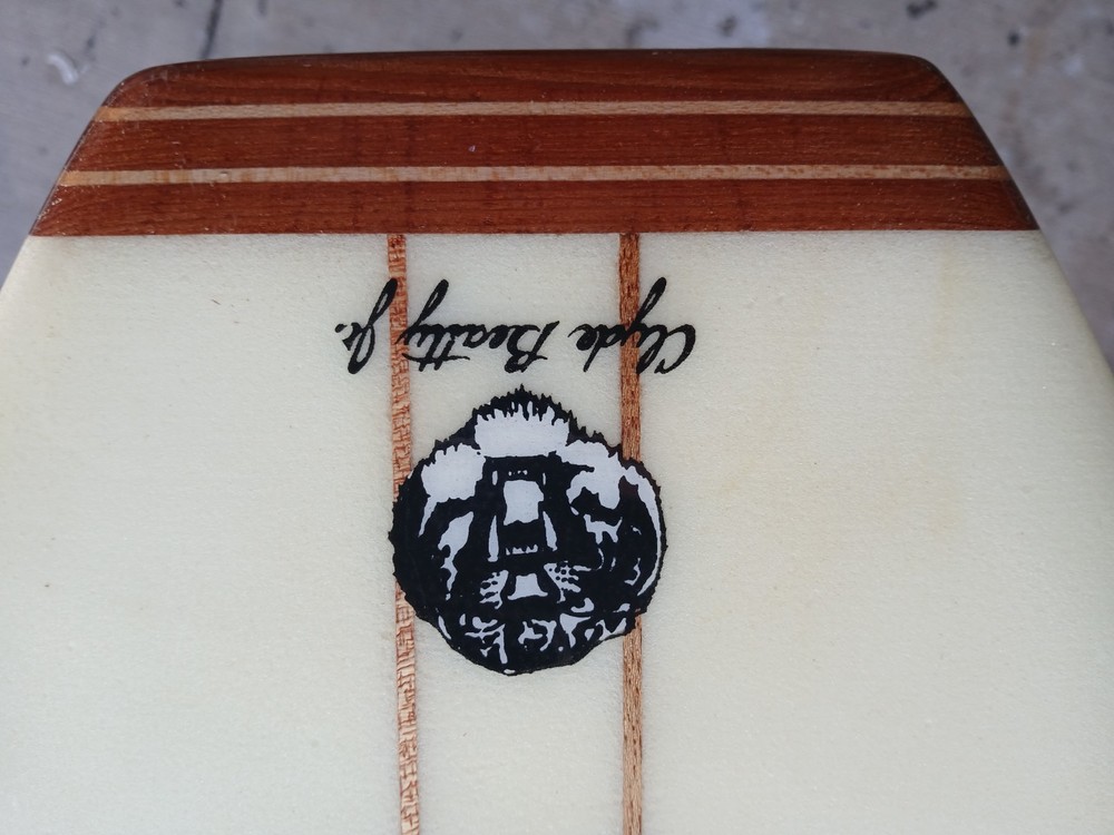 Vintage 90's Yater Spoon Surfboard.