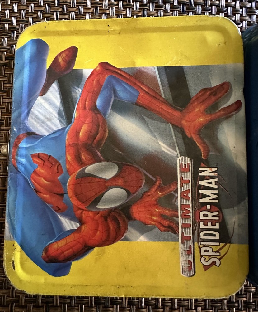 Ultimate Spider-Man Mini Lunch Box Tin 2001 Marvel Comics Spider-Man