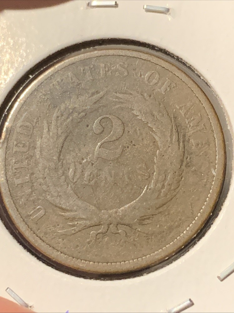 1867 Two Cent Piece ~ Very Nice Type Coin ~
