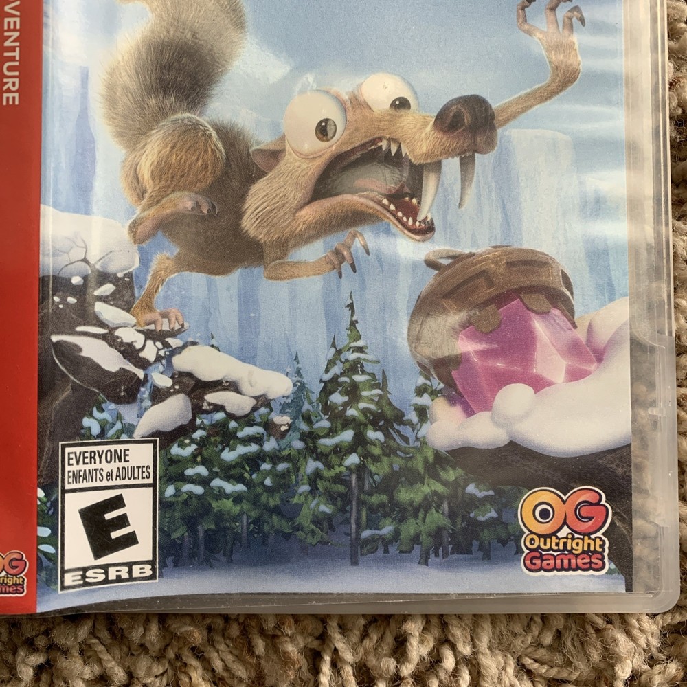 Empty Replacement Case & Artwork! Ice Age Scrat’s Nutty Adventure - Switch