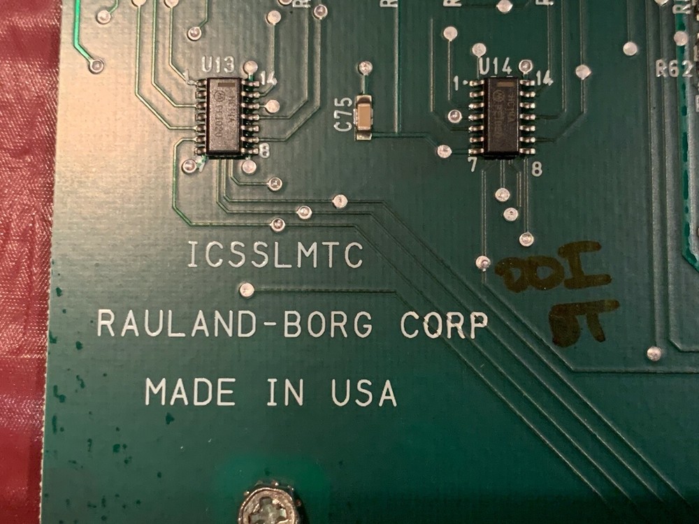 Rauland-Borg ICSSLMTC TCICS Station Line Module