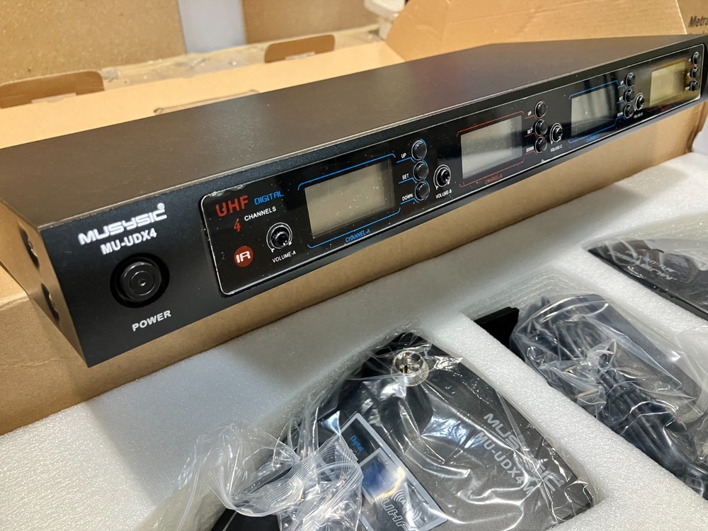 MUSYSIC MU-UDX4 open box see notes