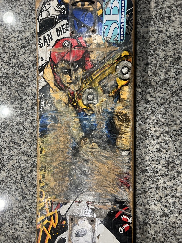 VTG Rare Shortys Skateboard Deck Peter Smolik