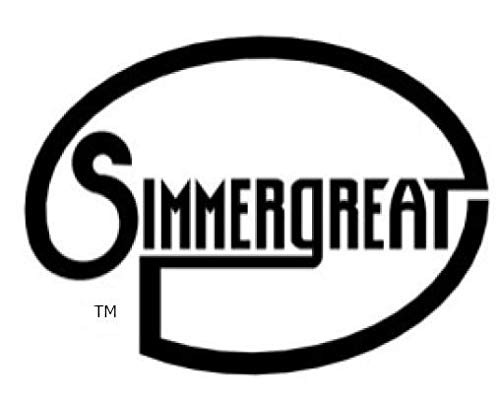 SIMMERGREAT - CAST IRON COOKWARE, STOVE TOP HEAT DIFFUSER, TEMPERATURE CONTRO...