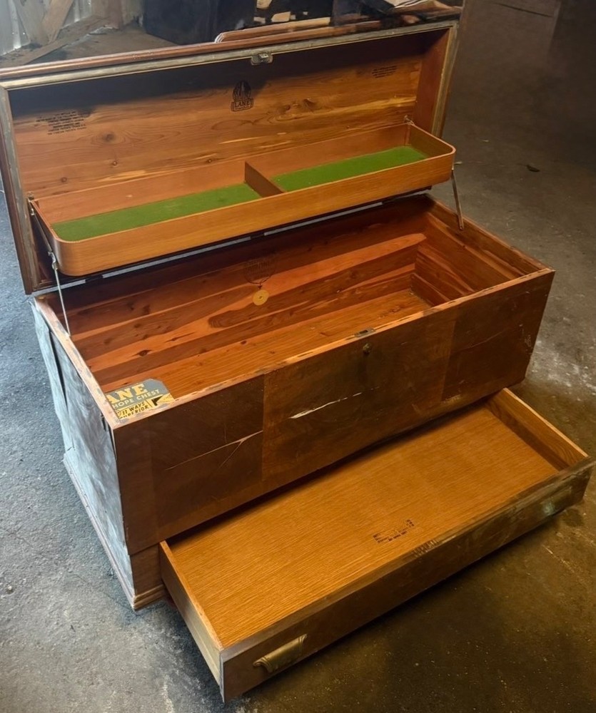 antique chest trunk