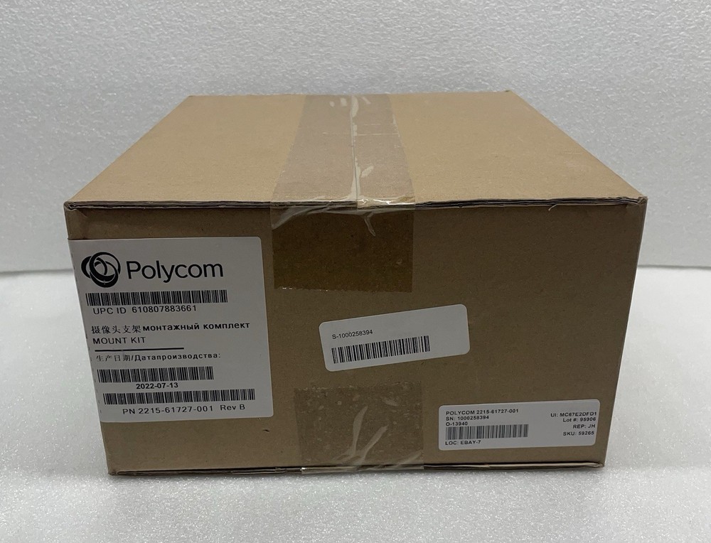 NEW POLYCOM 2215-61727-001 MOUNT KIT EAGLE EYE IV USB