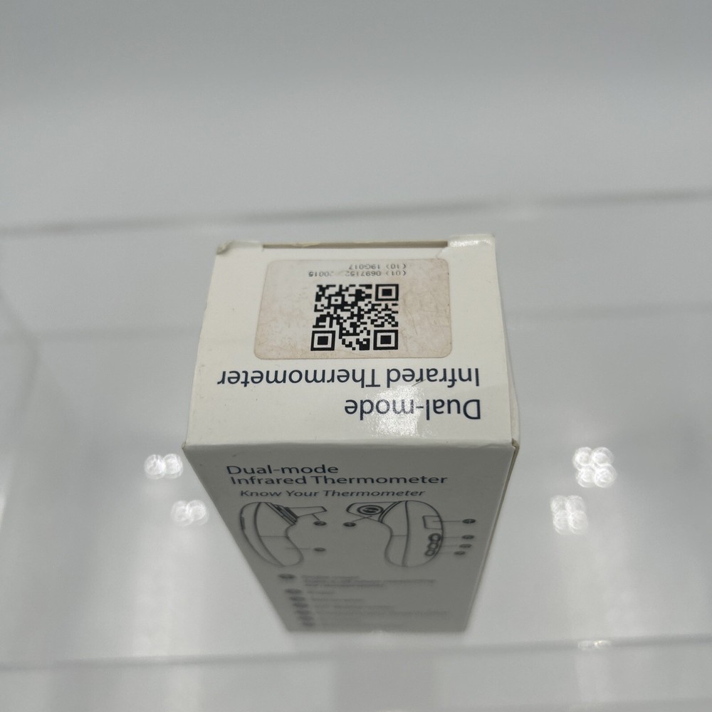 Forehead and ear thermometer dual mode infrared