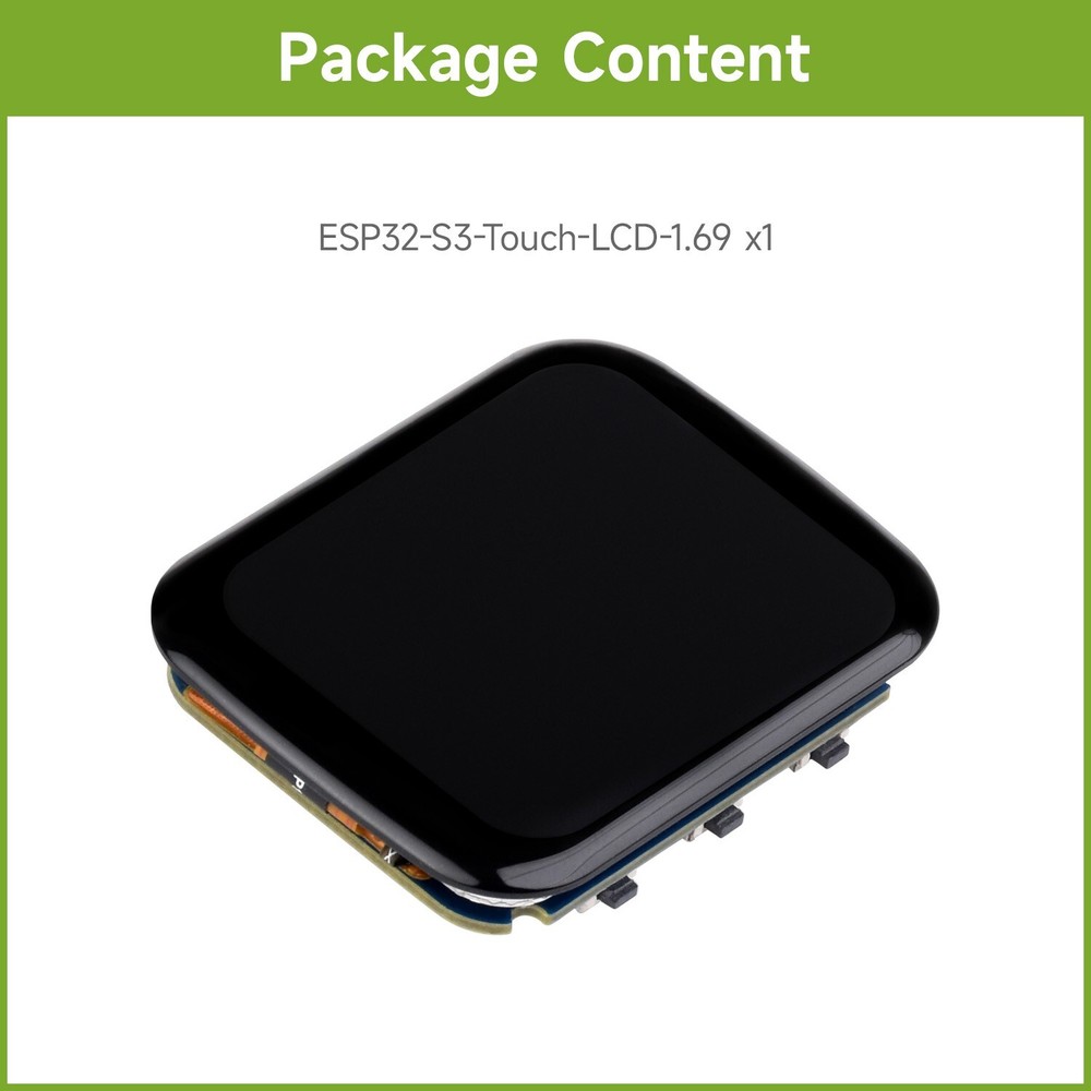 Waveshare ESP32-S3 1.69inch Touch Display Development Board, 240×280Micro LCD