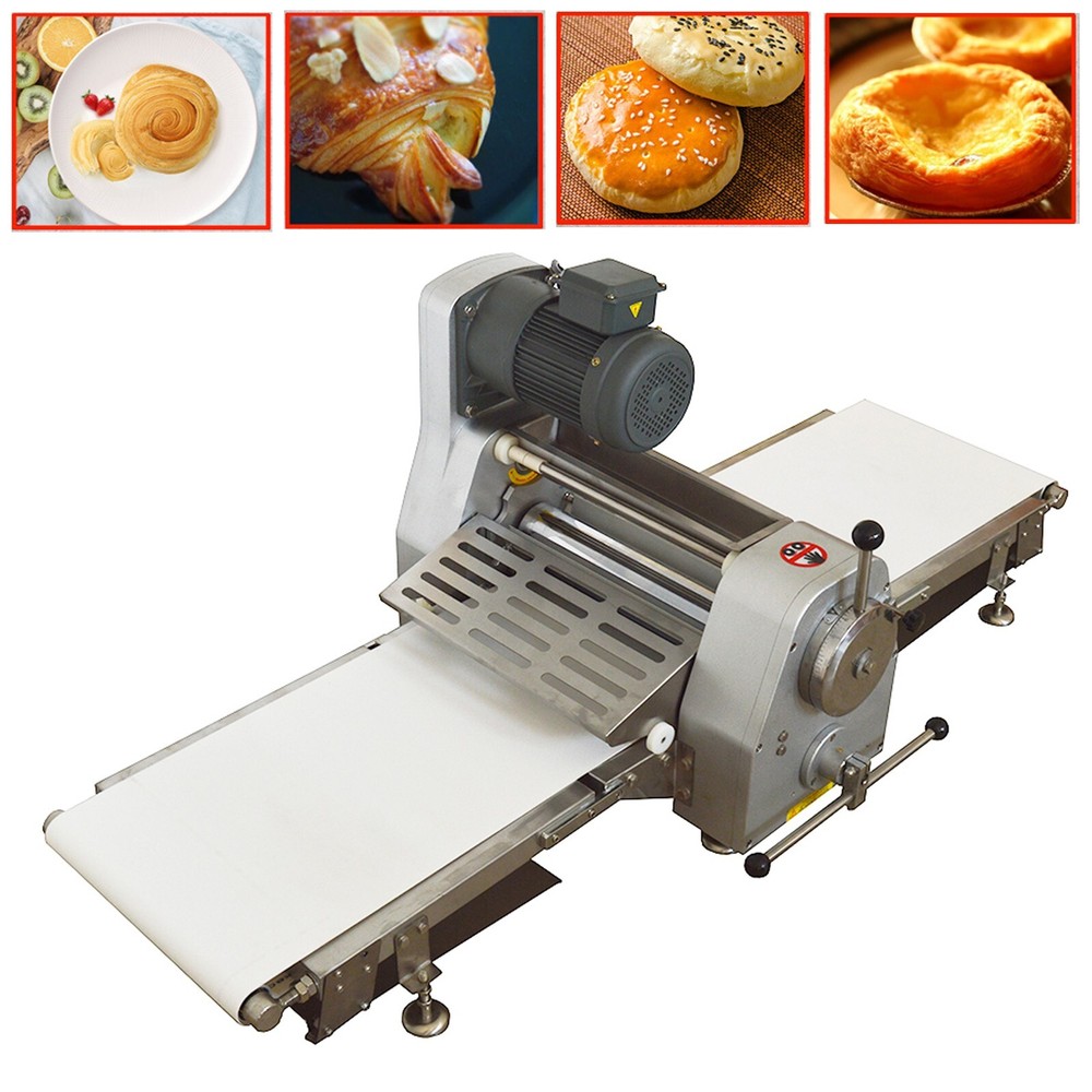 Table Top Folding Pastry Machine Commercial Roller Press Bread Maker 500mm