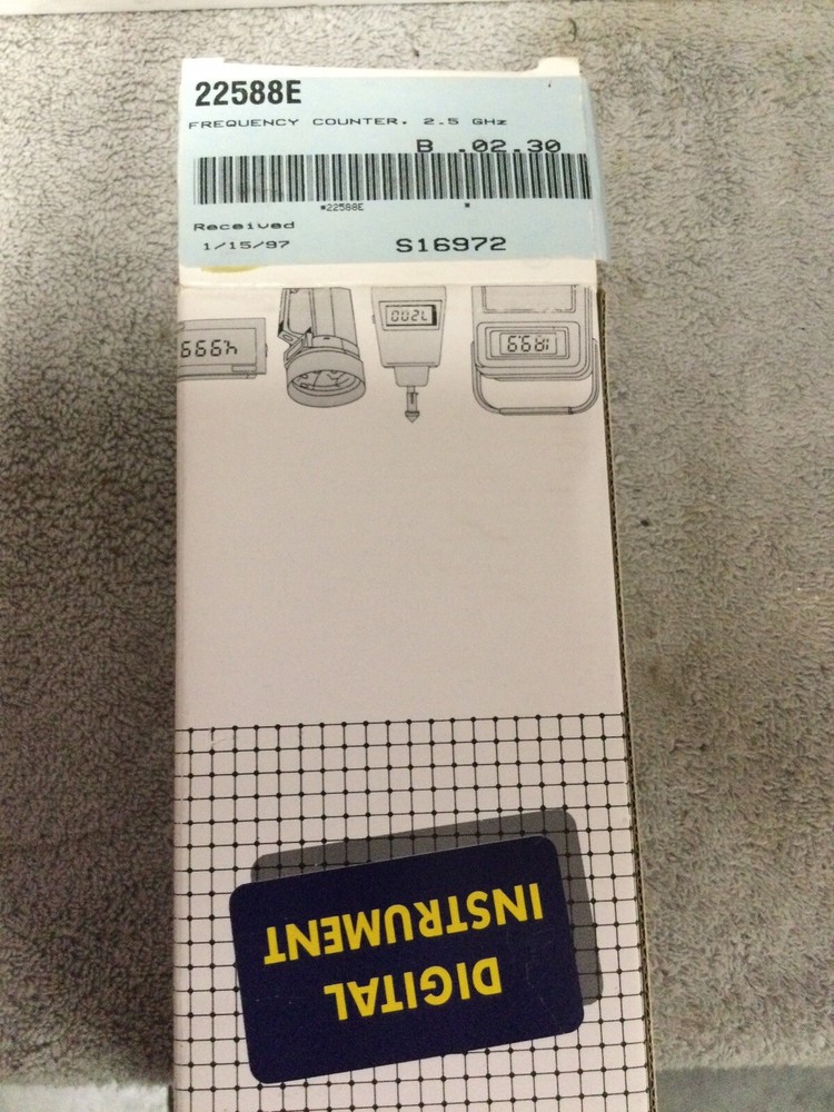 Extech Instruments 381235 Frequency Counter 2.5 GHz