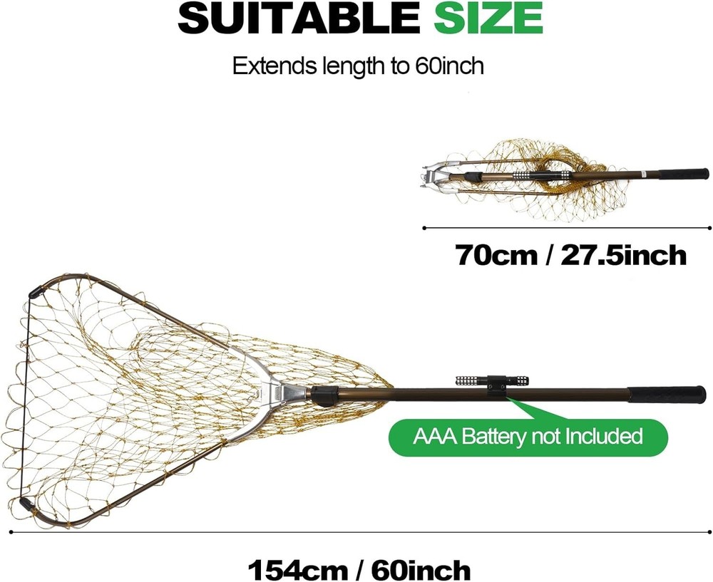 Animal Catch Pole Control Tool Net Poultry Catching Pole Kit Chicken Catcher Net