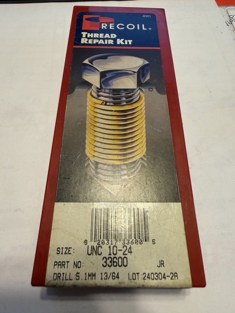 RECOIL (HELICOIL STYLE INSERT) KIT 10-24 INSERTS