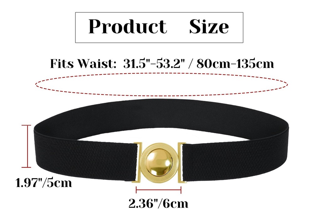 Men's Elastic Adjustable Cosplay Belt