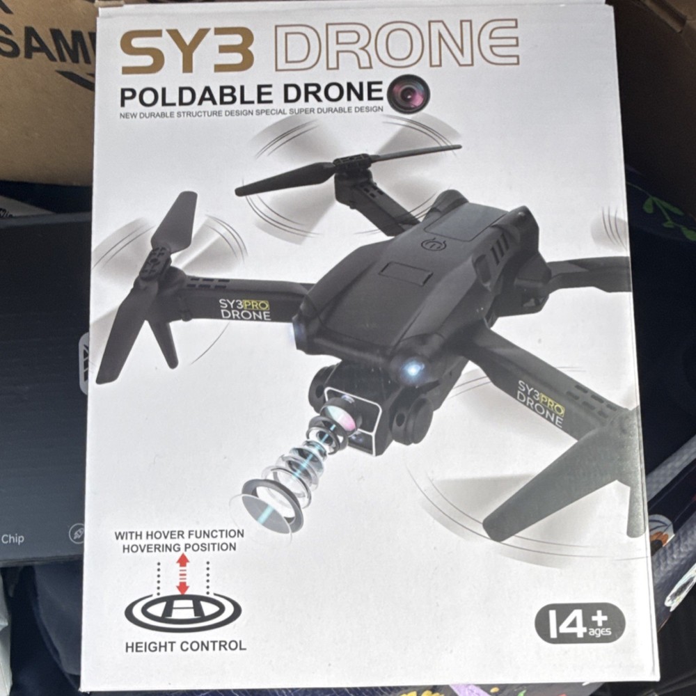 SY3 Foldable Drone 4K HD Camera Height Control Hover Function