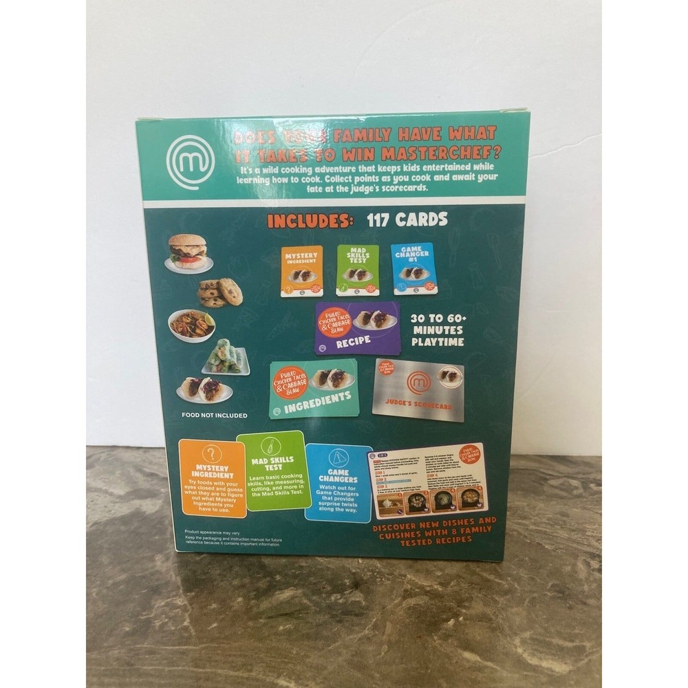 New Sealed Master Chef Bite Sized Edition Game