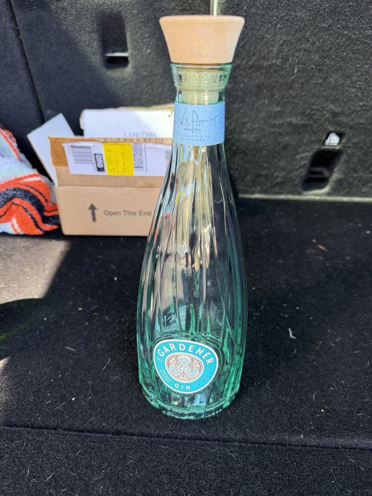 Gardener Gin Empty Bottle
