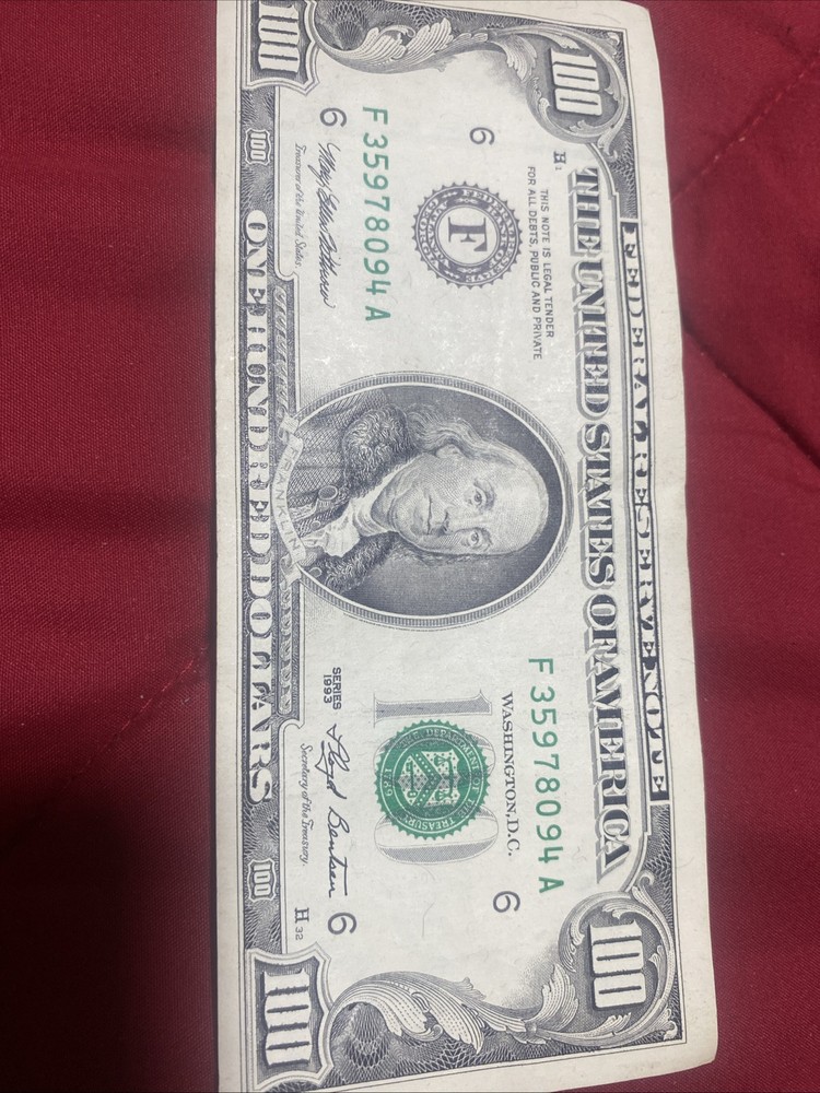 billete de 100 dolares