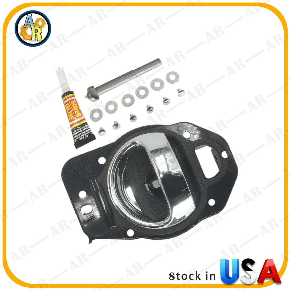 Driver Side Left Inside Interior Door Handle Chrome For 2006-2011 Chevrolet HHR