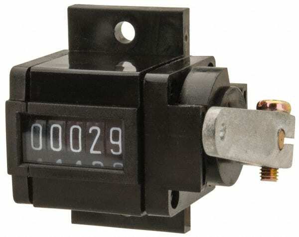 Value Collection 5 Digit Mechanical Display Stroke Counter Manual Reset