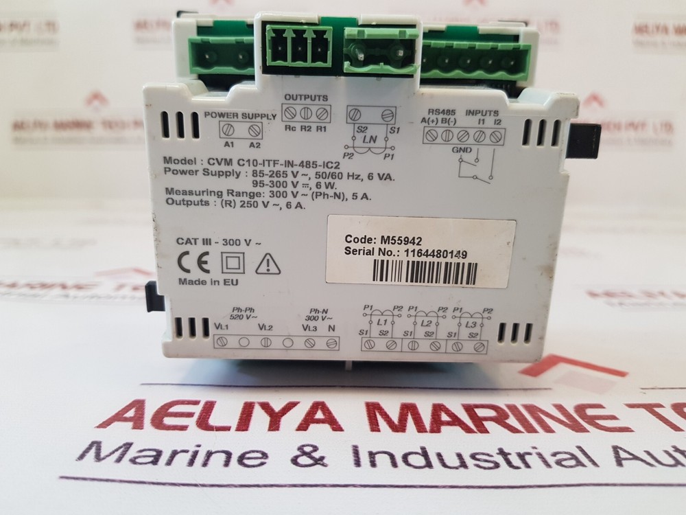 Circutor cvm-c10 power analyzer cvm c10-itf-in-485-ic2