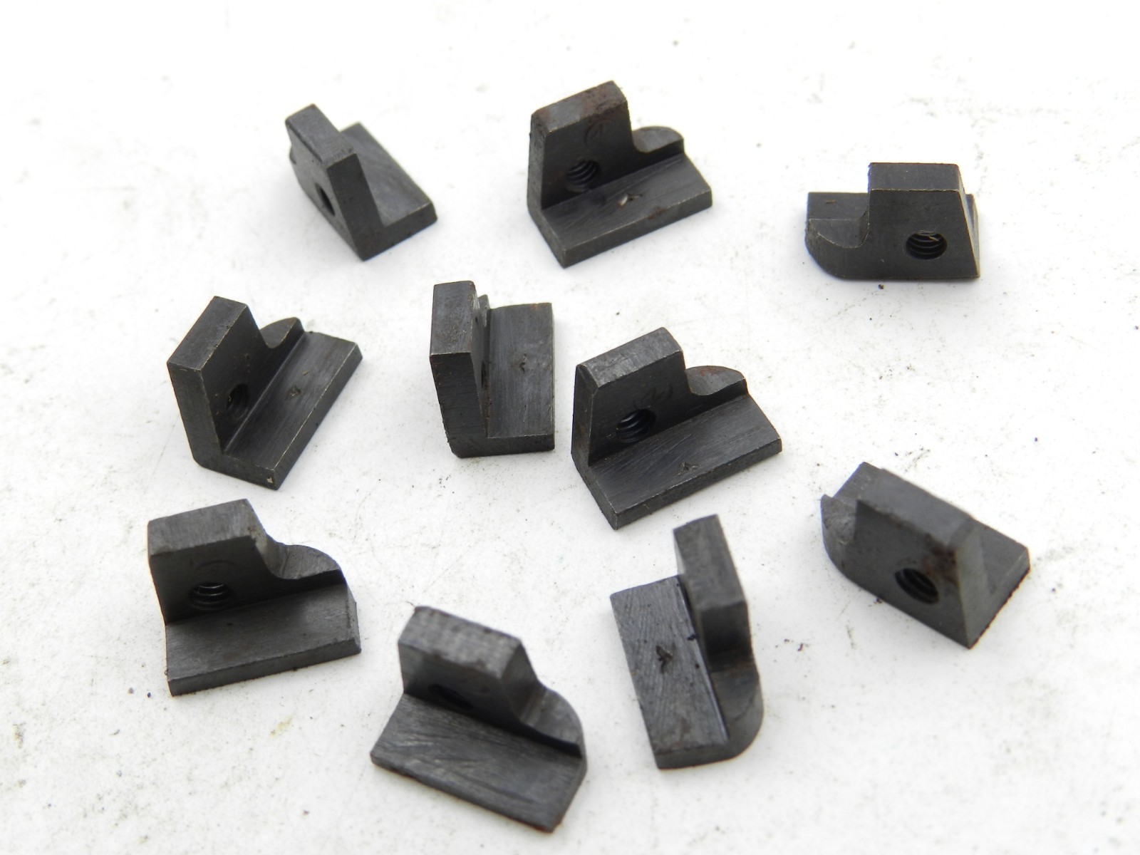 10 No. 4 Lee-Enfield Bolt Catch Plates - Bolt Release Stop Plate