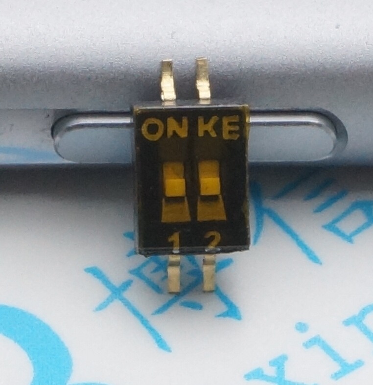 10pcs DSHP02TSGER SOP-4 1.27MM 2 Position way SMD Switch Coding Switch