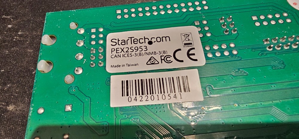 STARTECH.COM PEX2S952 2 Port PCI Express Serial Adapter