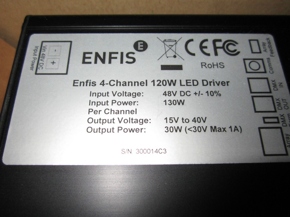 Enfis, 1606887, Uno Plus Air Light Engine, w/ White Light Array