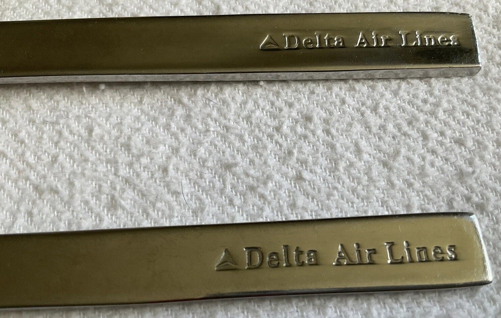 2x Collectable “Delta Airlines” Forks, ABCO