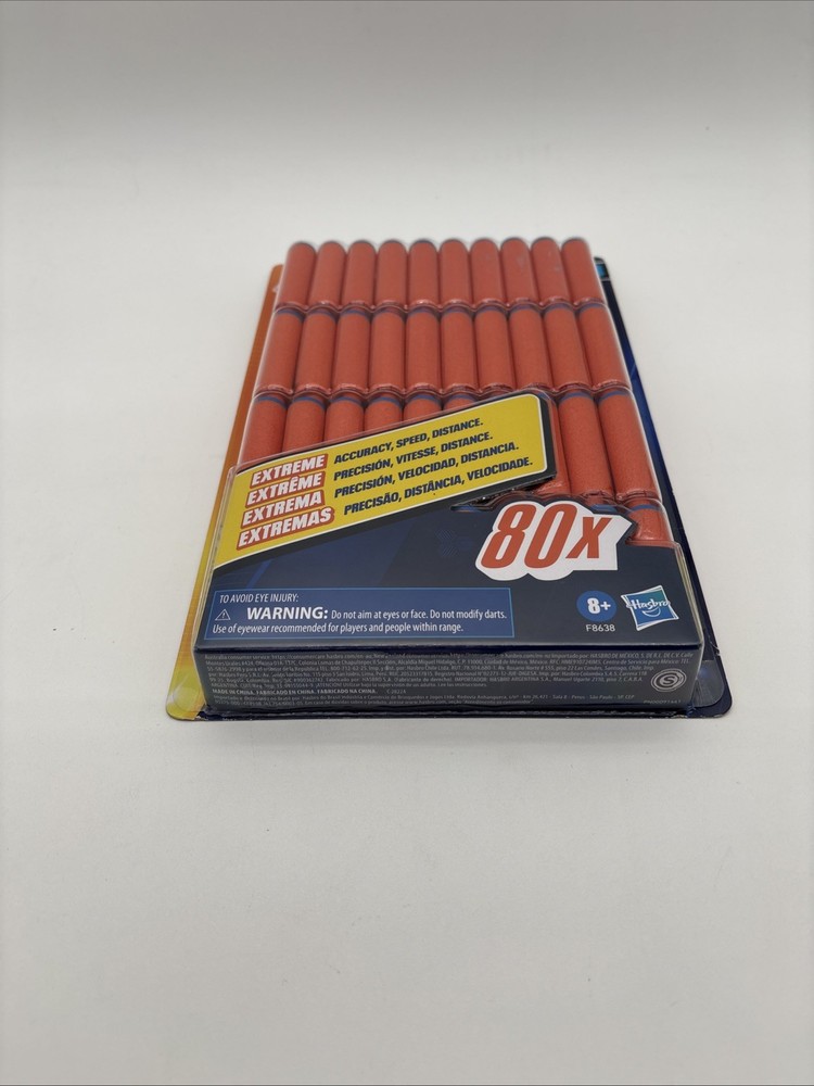 Hasbro NERF N Series Blaster Refill - 80 ct High Performance, NEW