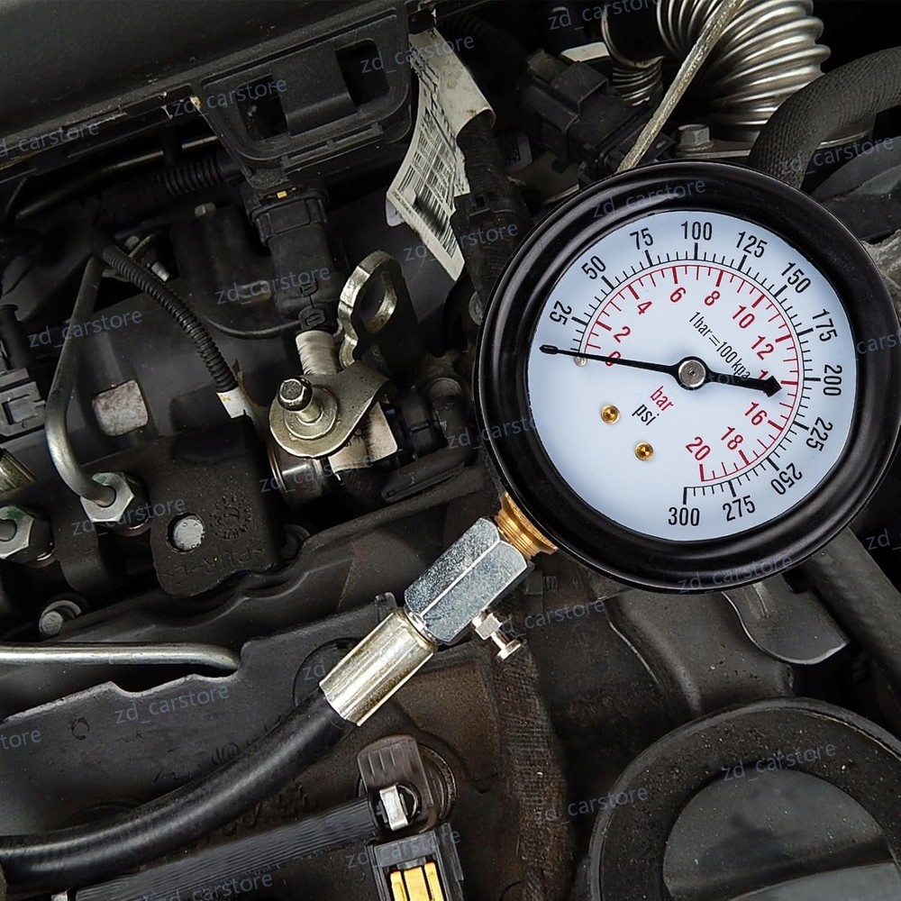 Engine Cylinder Compression Gauge Tester Kit Gas Engine Diagnostic Testing Tool