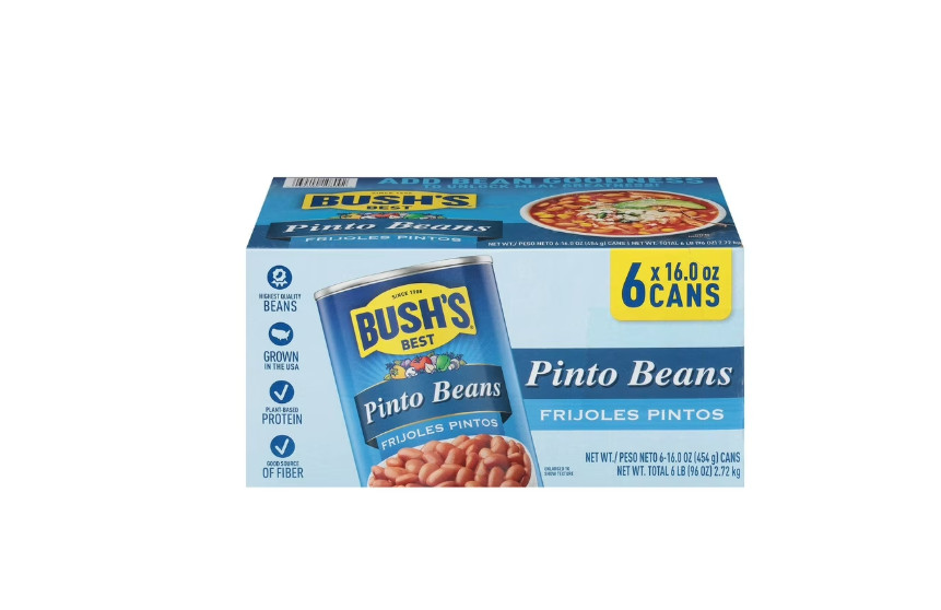 Bush's Pinto Beans 16 oz., 6 pk.