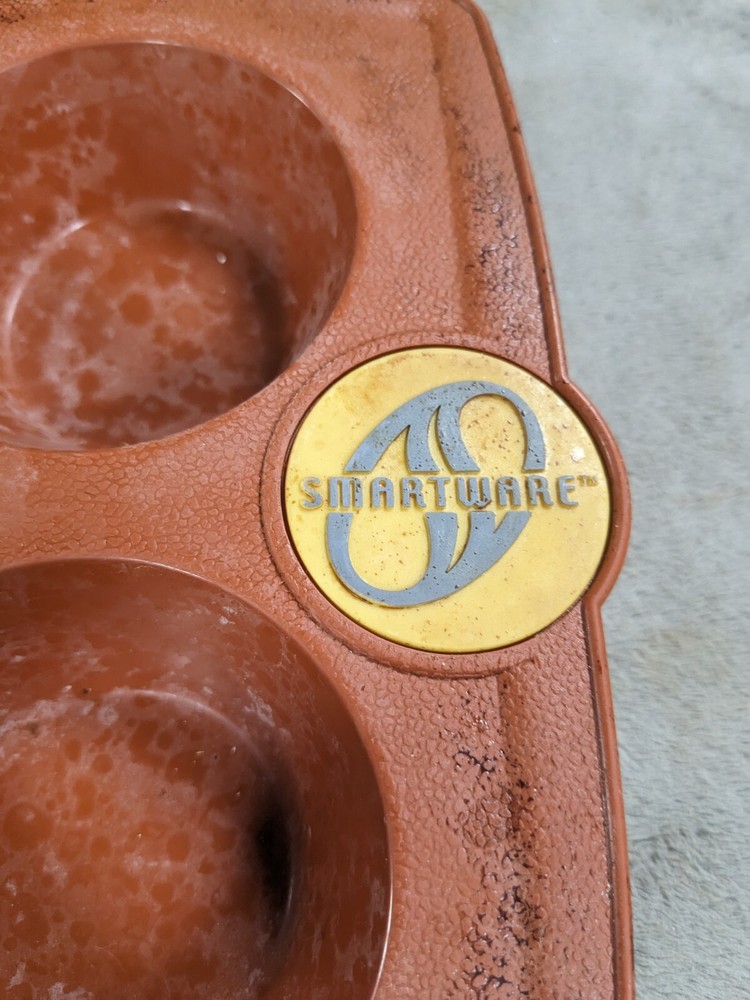 Smartware Temperflex Flexible Cookware & Bakeware 6 Muffin Pan - Dirty