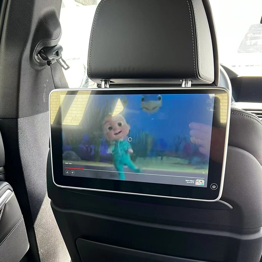 For BMW X7 2025 Rear Seat Entertainment System Android Headrest Mirroring Screen